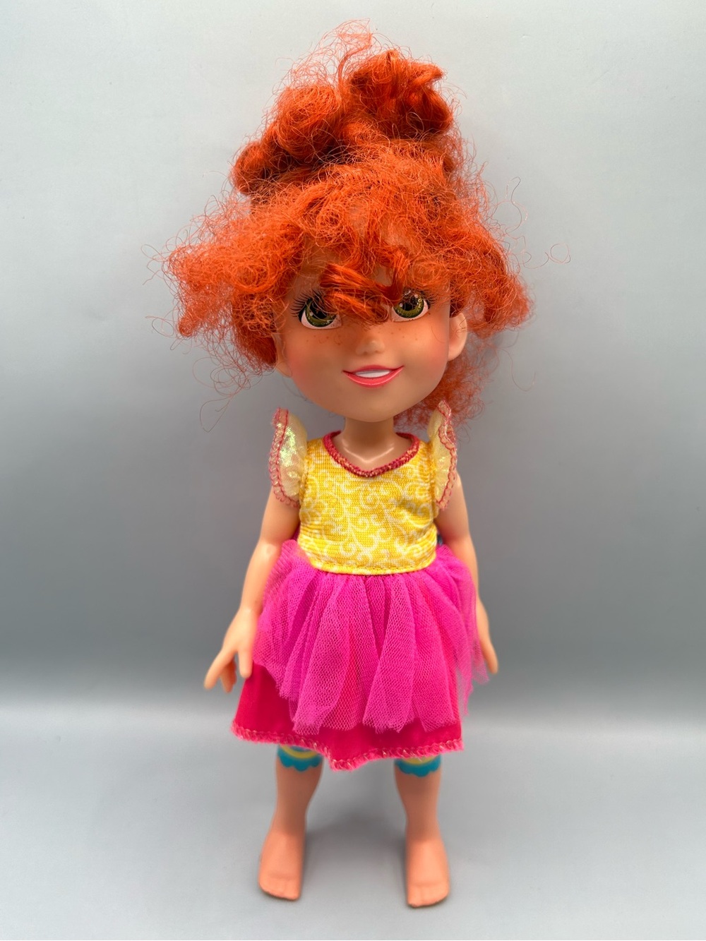 Disney Junior Toys Fancy Nancy Classique 10” Doll with dress Redhead Green Eyes